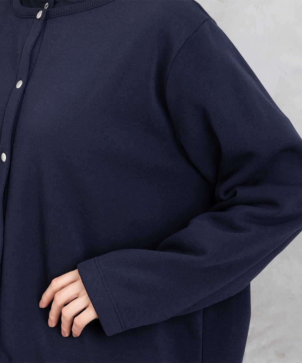 【sabstreet bis】【web限定】 ドットボタンカーディガン