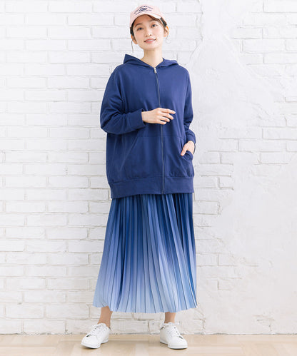 【sabstreet bis】【web限定】 【吸水速乾】裏毛ジップパーカー