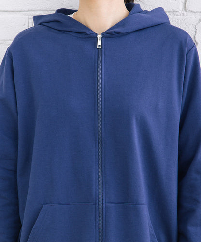 【sabstreet bis】【web限定】 【吸水速乾】裏毛ジップパーカー