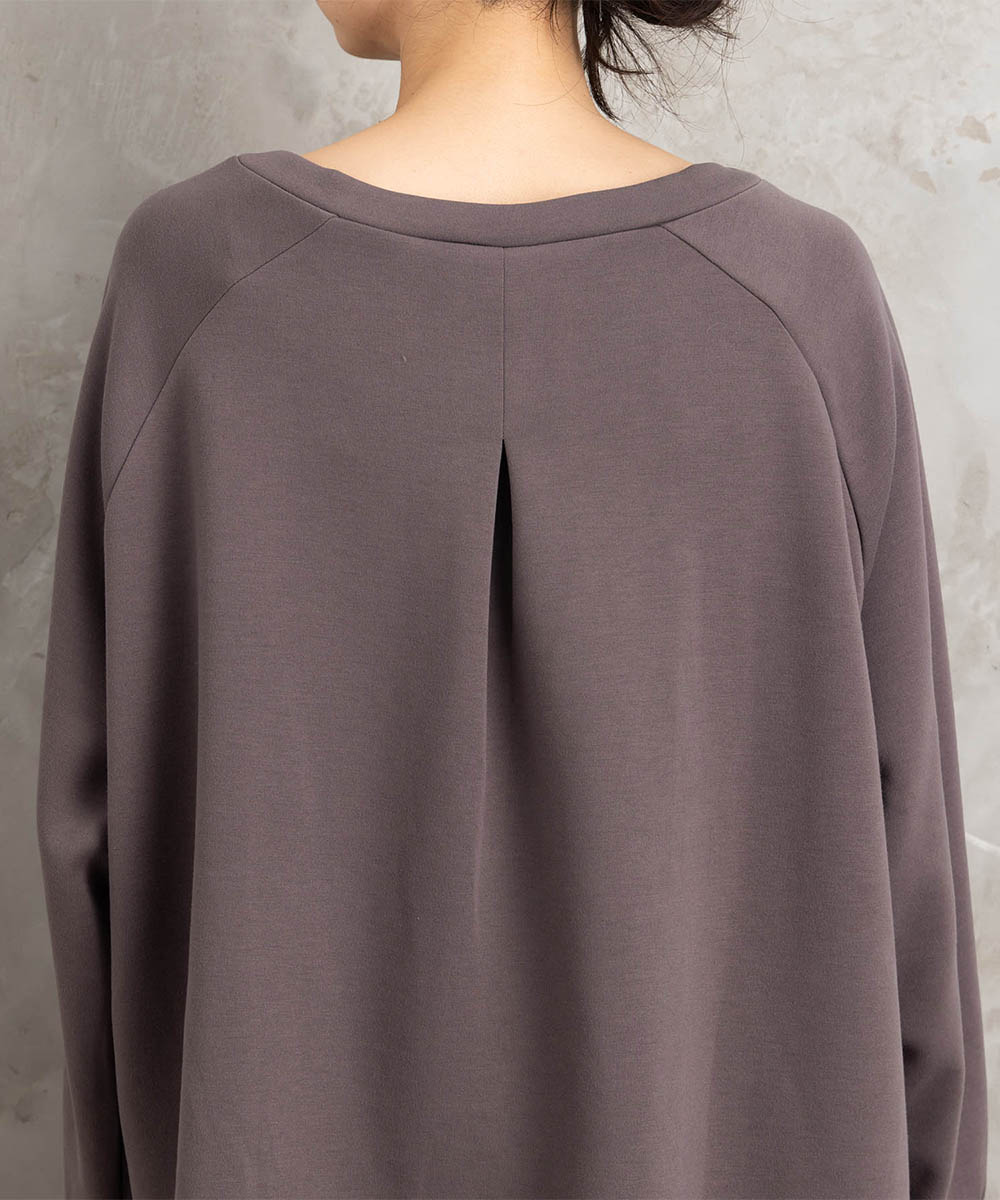 【sabstreet bis】【web限定】ボートネックロゴスウェット