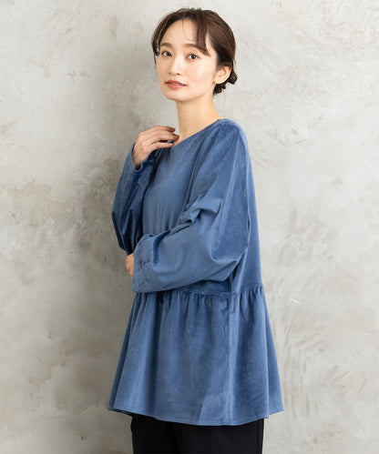 【sabstreet bis】【web限定】 カットコーデュロイプルオーバー