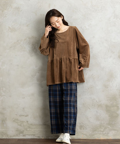 【sabstreet bis】【web限定】 カットコーデュロイプルオーバー