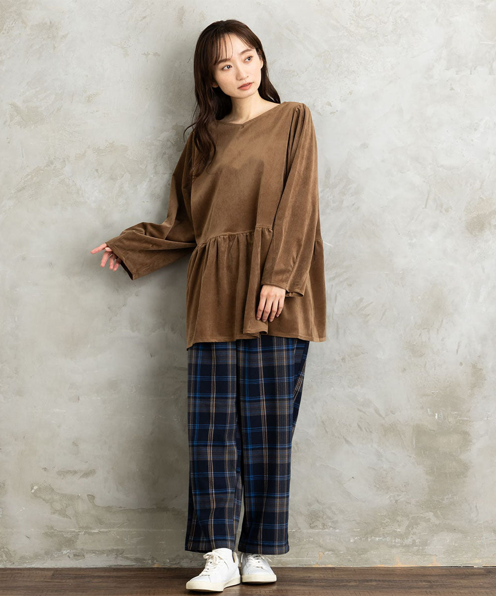 【sabstreet bis】【web限定】 カットコーデュロイプルオーバー