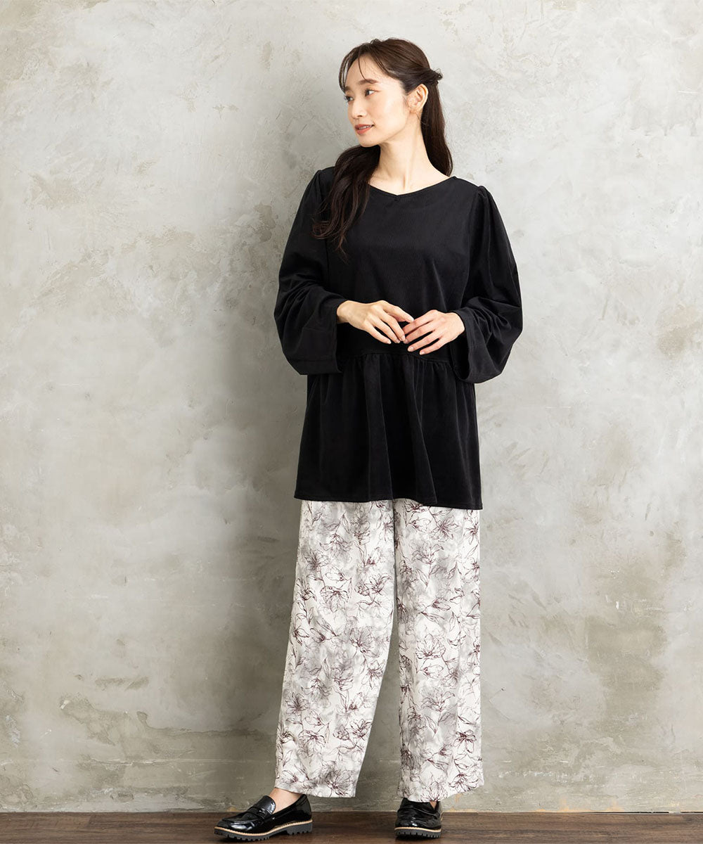 【sabstreet bis】【web限定】 カットコーデュロイプルオーバー