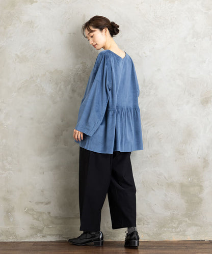 【sabstreet bis】【web限定】 カットコーデュロイプルオーバー