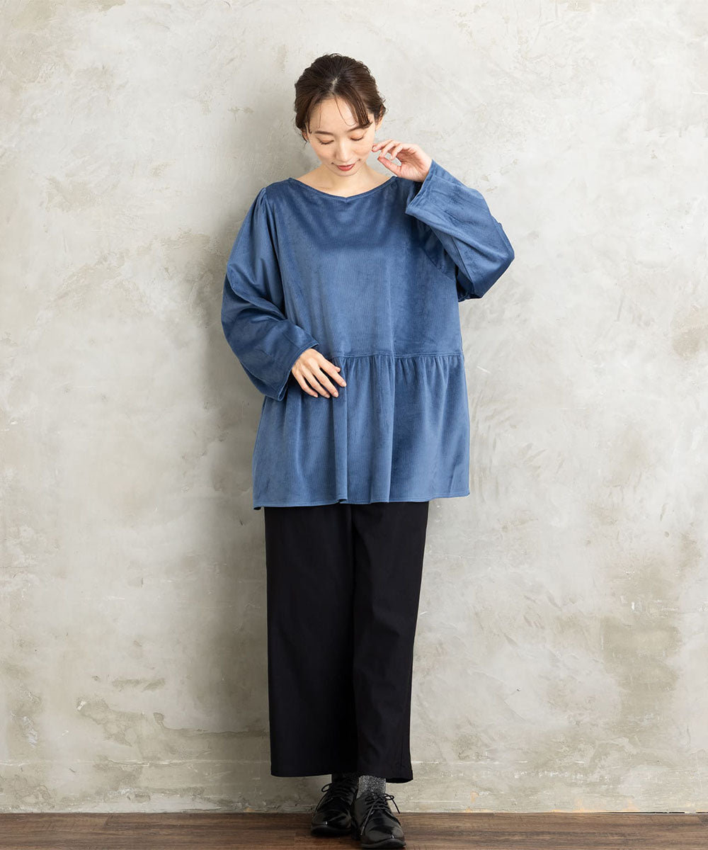 【sabstreet bis】【web限定】 カットコーデュロイプルオーバー