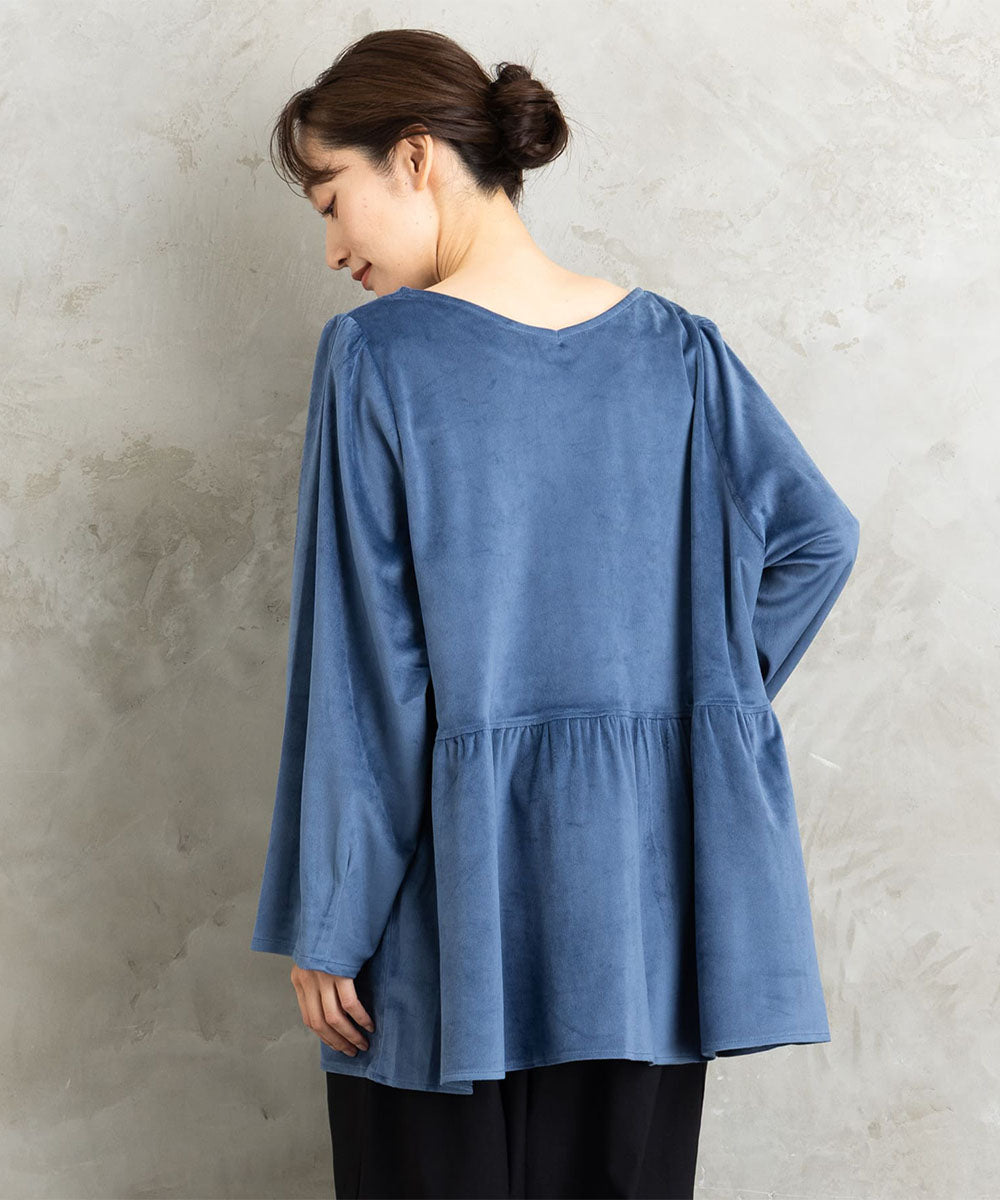 【sabstreet bis】【web限定】 カットコーデュロイプルオーバー