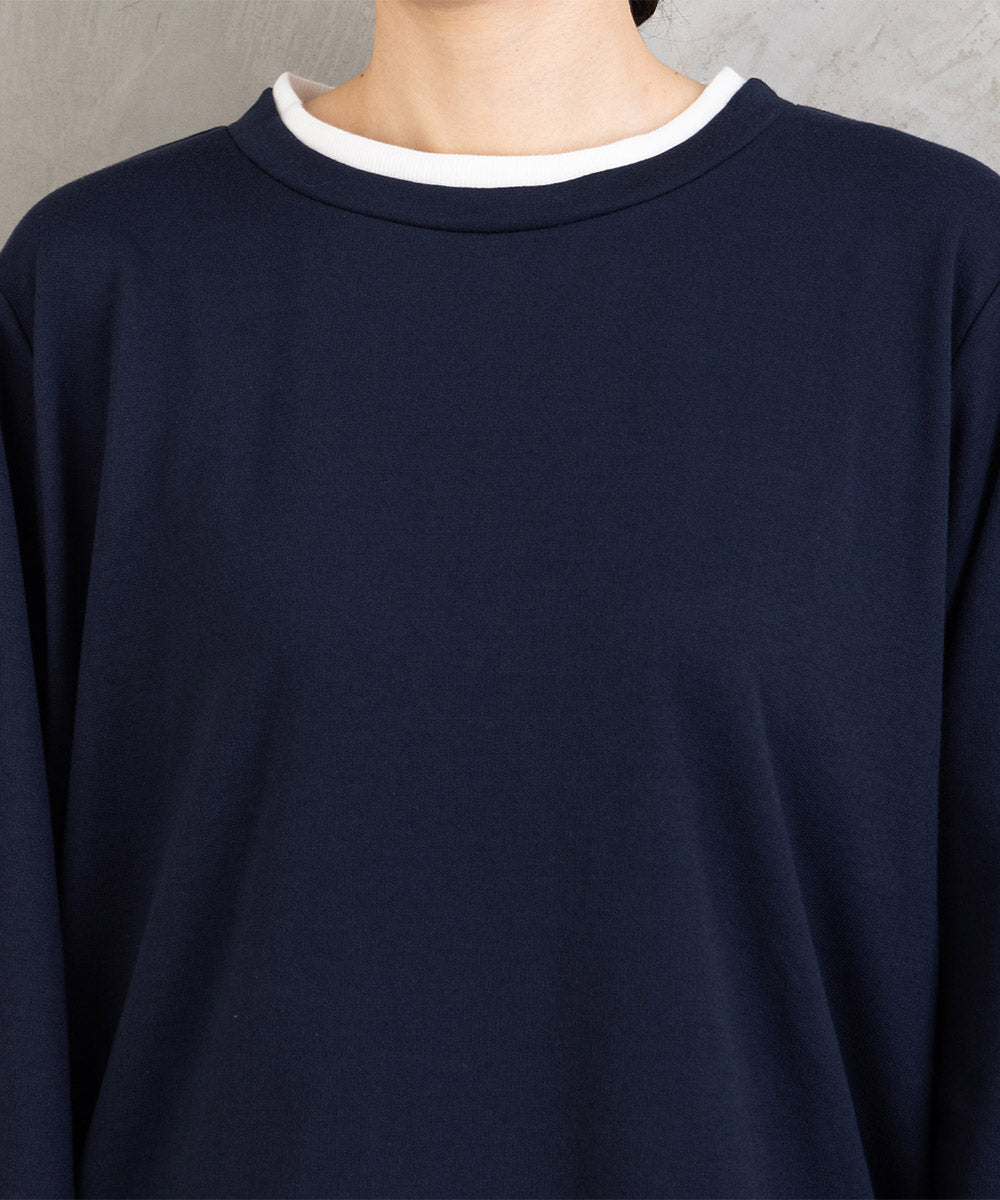 【sabstreet bis】【web限定】カットソー切り替えプルオーバー