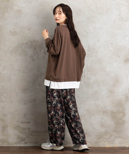 【sabstreet bis】【web限定】カットソー切り替えプルオーバー