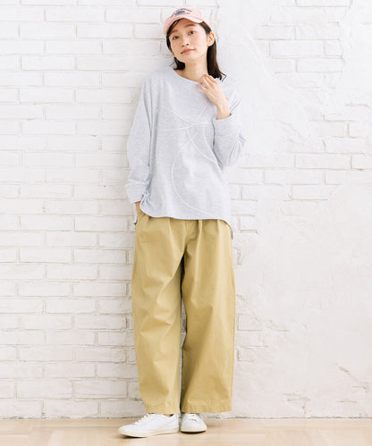 【sabstreet bis】【web限定】 コードエンブロイダリープルオーバー