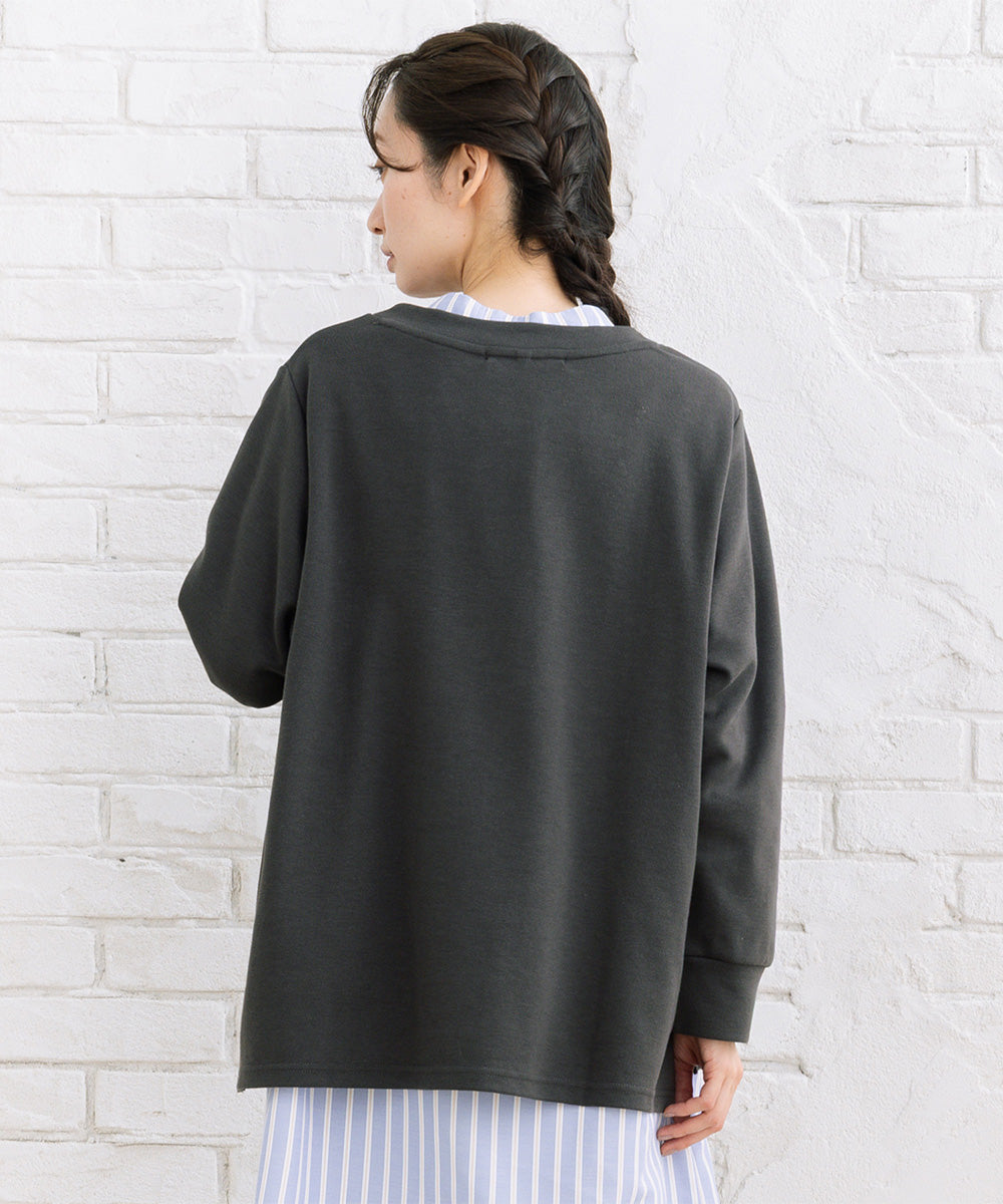 【sabstreet bis】【web限定】 コードエンブロイダリープルオーバー