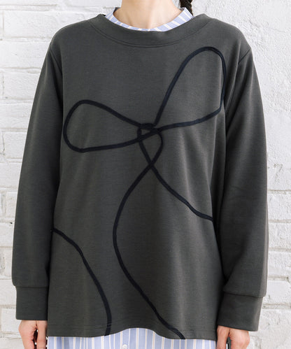 【sabstreet bis】【web限定】 コードエンブロイダリープルオーバー