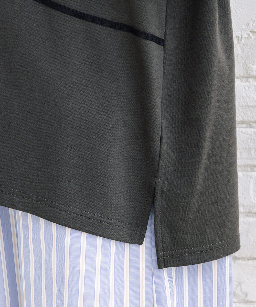 【sabstreet bis】【web限定】 コードエンブロイダリープルオーバー