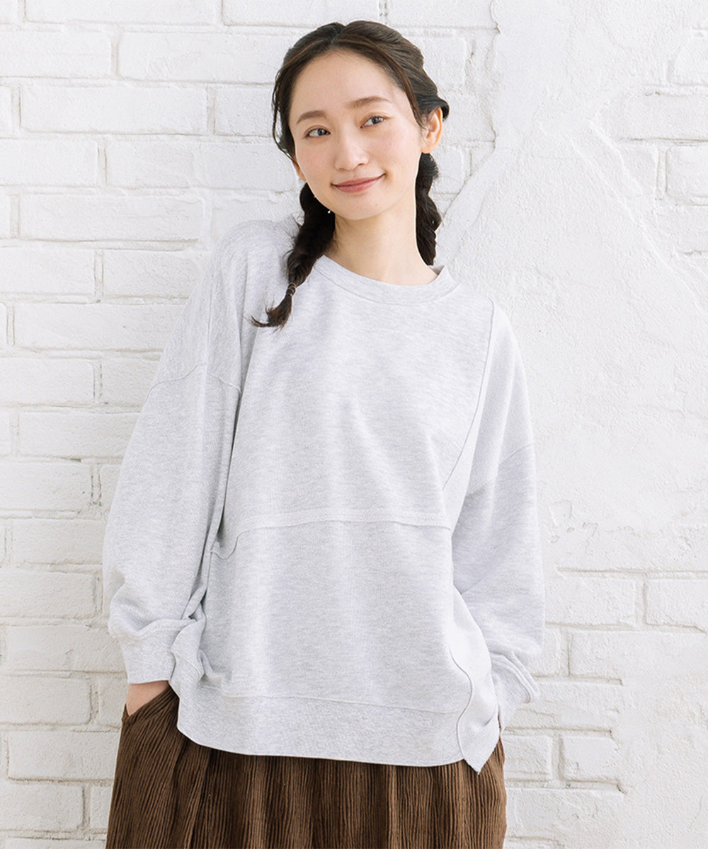 【sabstreet bis】【web限定】 パターン切替プルオーバー