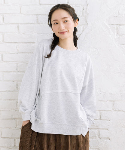 【sabstreet bis】【web限定】 パターン切替プルオーバー