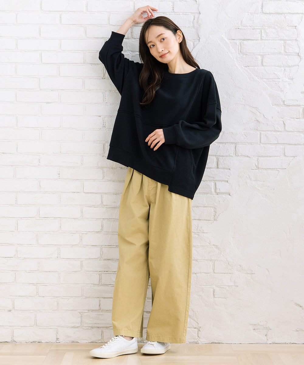 【sabstreet bis】【web限定】 パターン切替プルオーバー