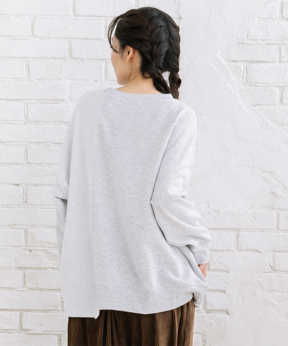 【sabstreet bis】【web限定】 パターン切替プルオーバー