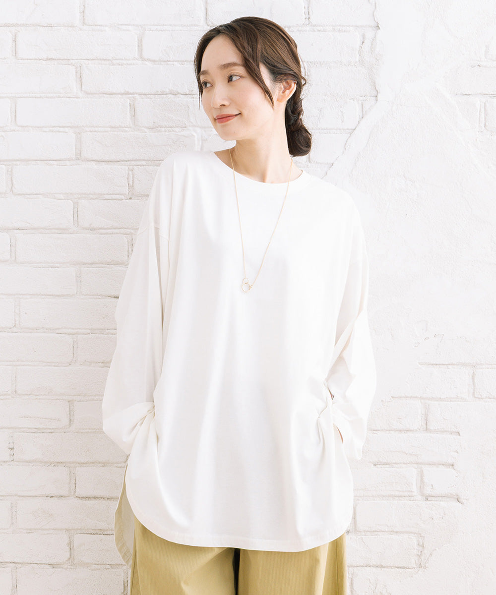 【sabstreet bis】【web限定】 USAコットンラウンドロンT