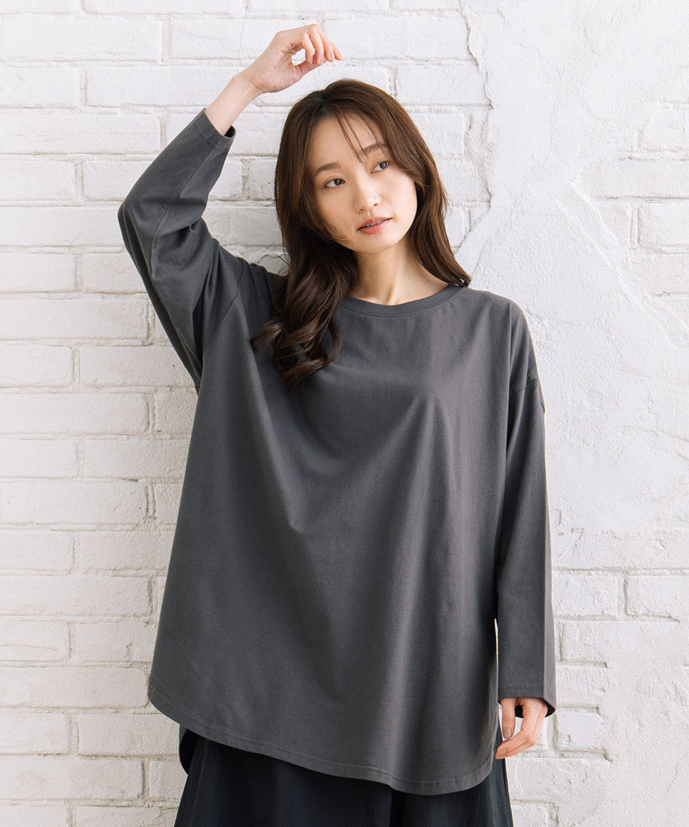 【sabstreet bis】【web限定】 USAコットンラウンドロンT