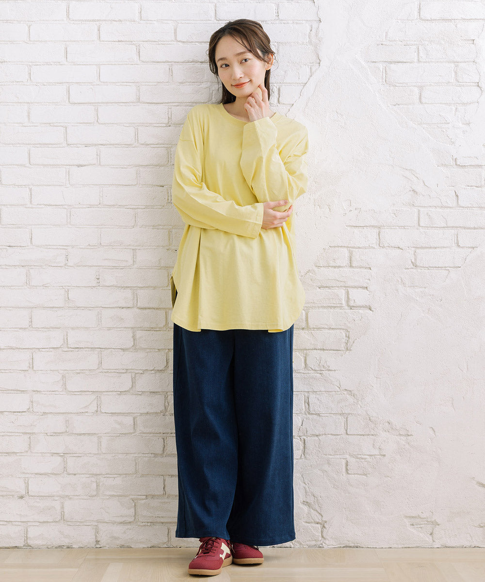 【sabstreet bis】【web限定】 USAコットンラウンドロンT