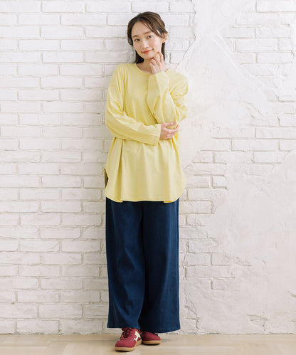 【sabstreet bis】【web限定】 USAコットンラウンドロンT