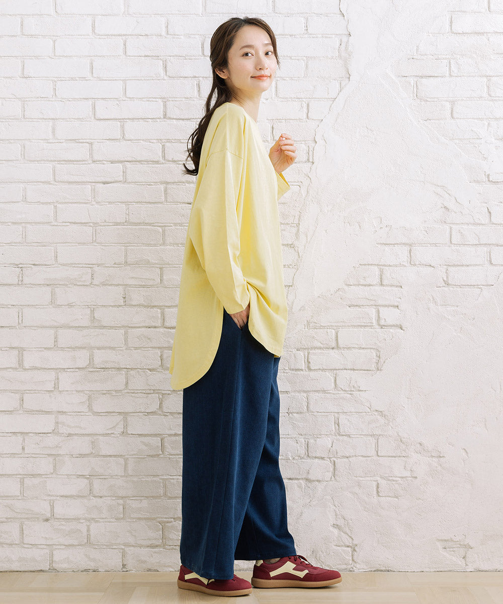 【sabstreet bis】【web限定】 USAコットンラウンドロンT