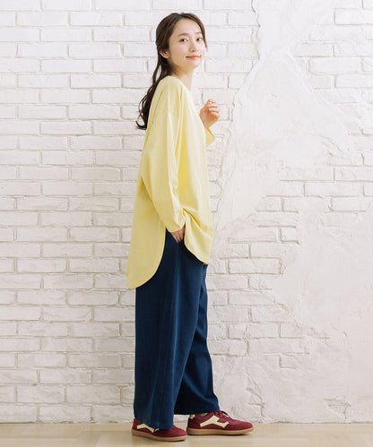 【sabstreet bis】【web限定】 USAコットンラウンドロンT