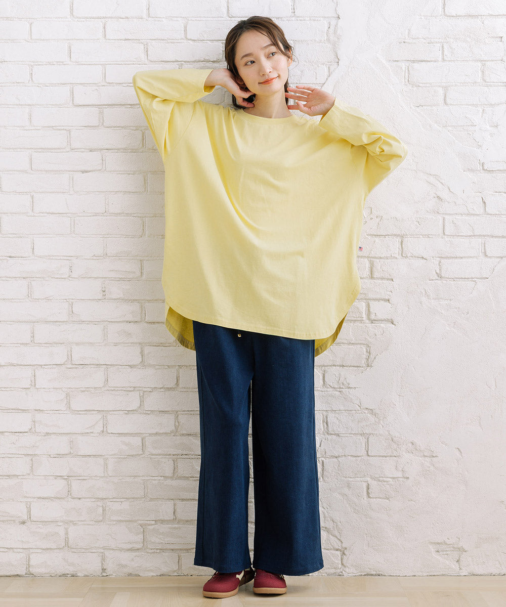 【sabstreet bis】【web限定】 USAコットンラウンドロンT