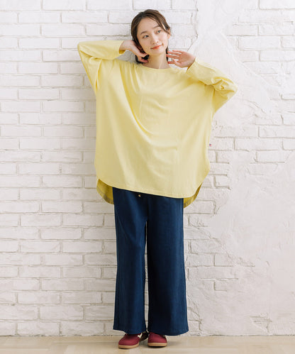 【sabstreet bis】【web限定】 USAコットンラウンドロンT