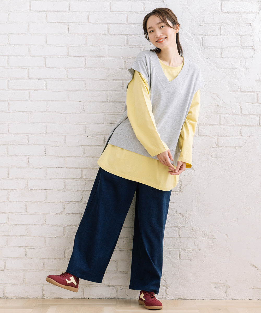 【sabstreet bis】【web限定】 USAコットンラウンドロンT