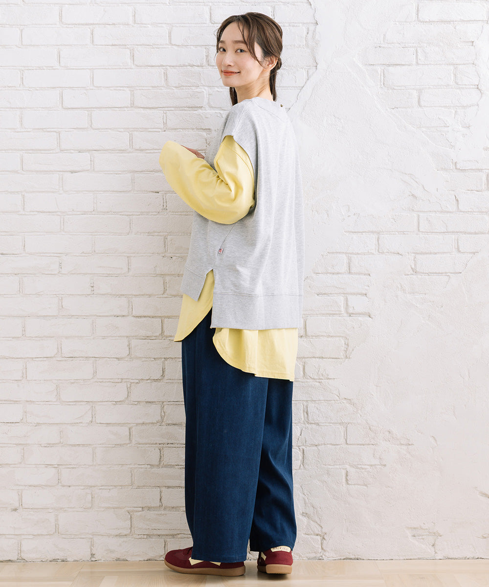 【sabstreet bis】【web限定】 USAコットンラウンドロンT