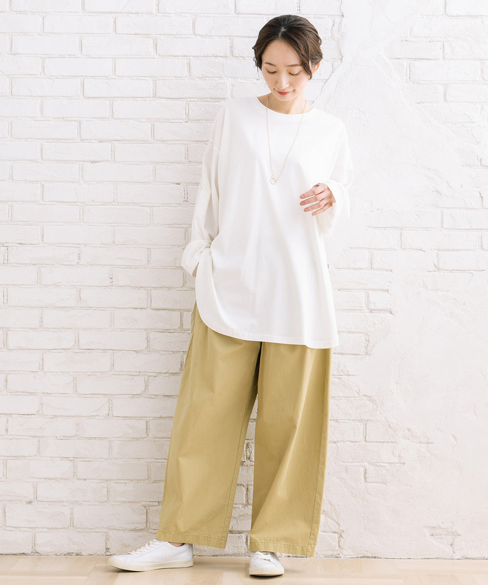 【sabstreet bis】【web限定】 USAコットンラウンドロンT