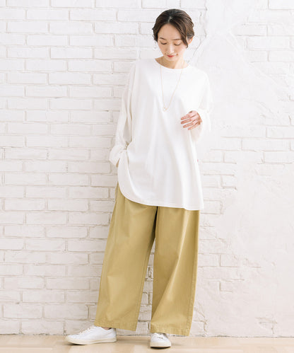 【sabstreet bis】【web限定】 USAコットンラウンドロンT