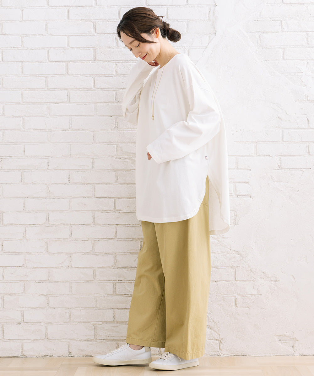 【sabstreet bis】【web限定】 USAコットンラウンドロンT