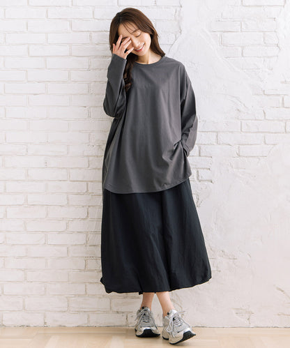 【sabstreet bis】【web限定】 USAコットンラウンドロンT