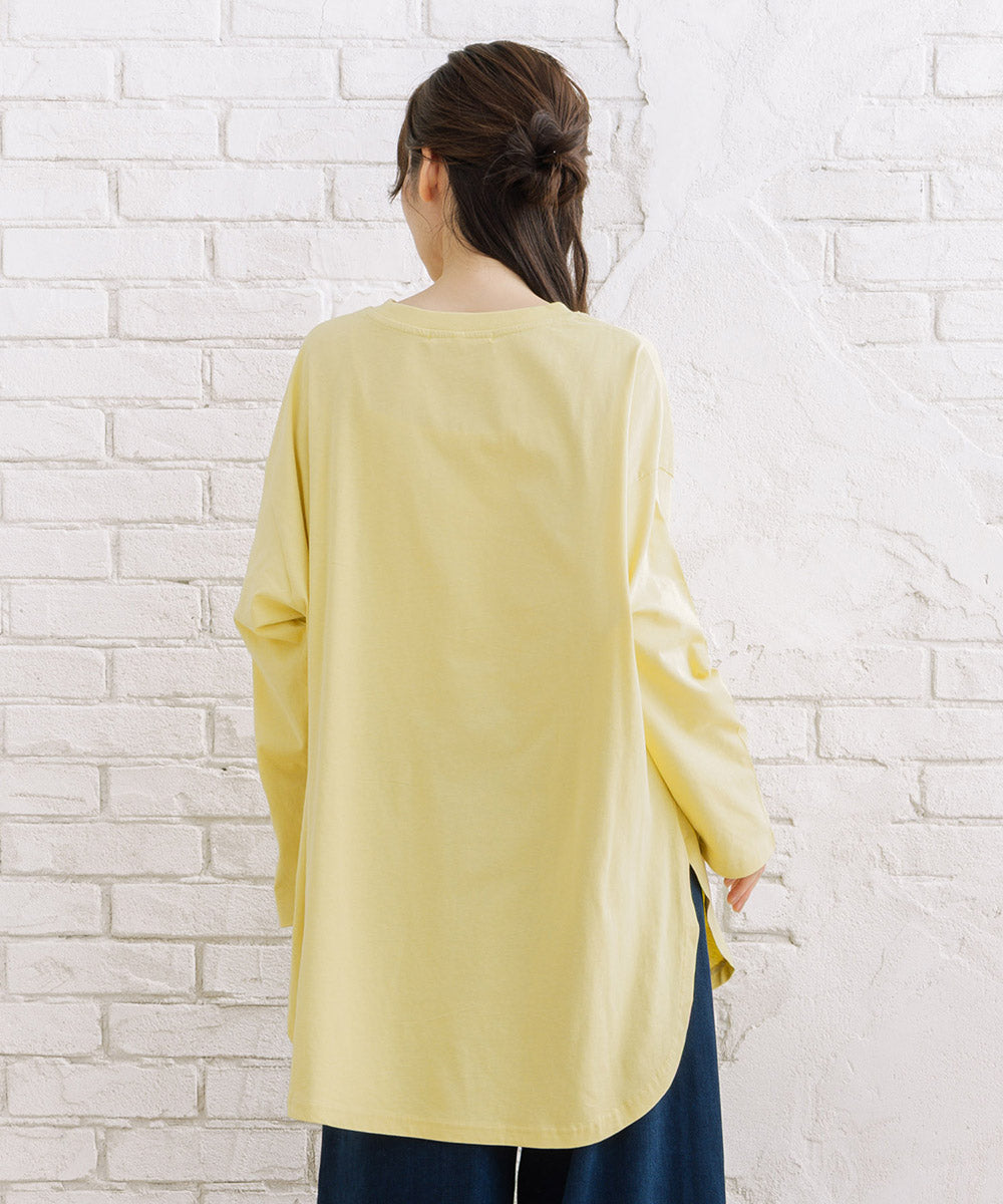 【sabstreet bis】【web限定】 USAコットンラウンドロンT