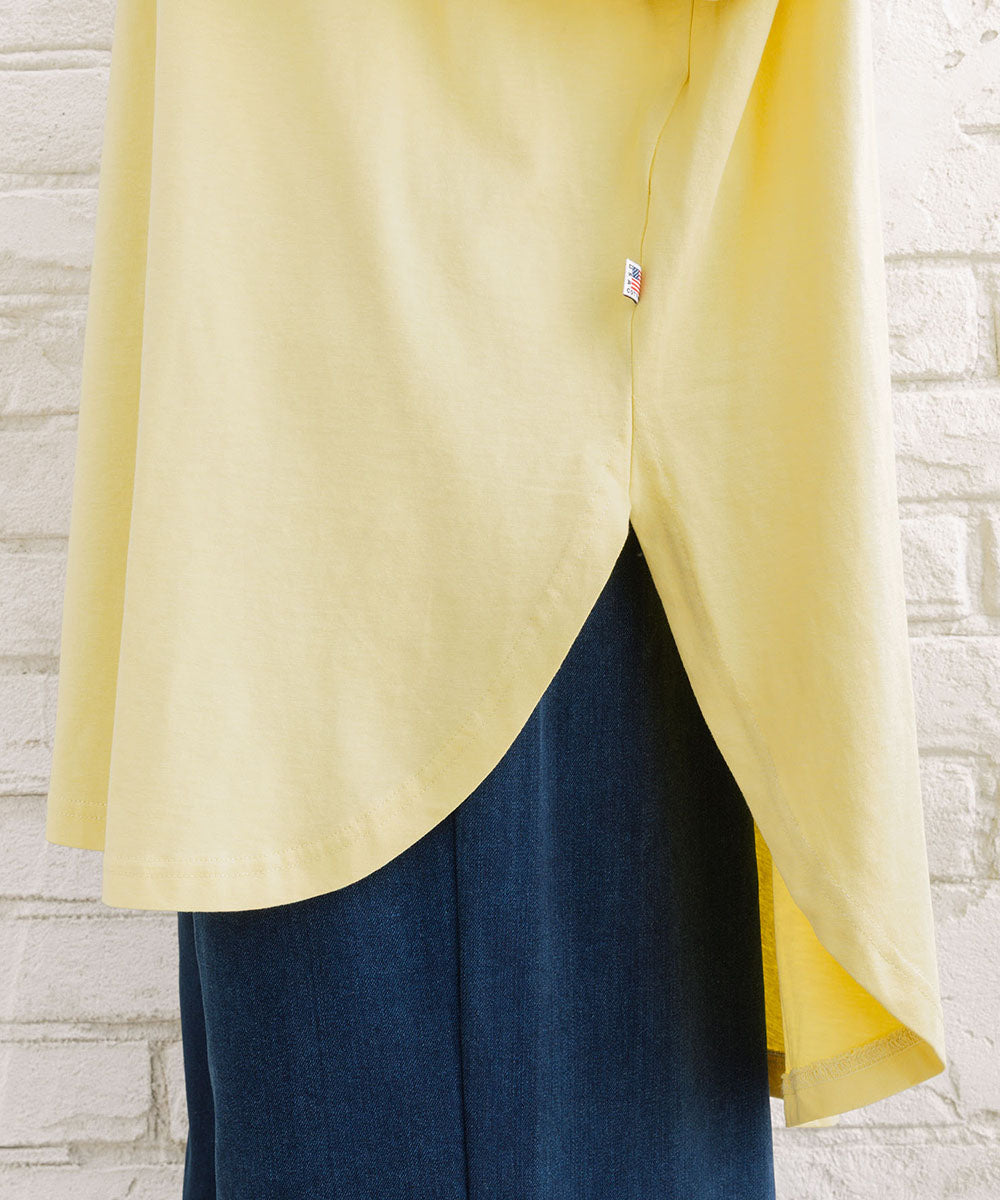 【sabstreet bis】【web限定】 USAコットンラウンドロンT