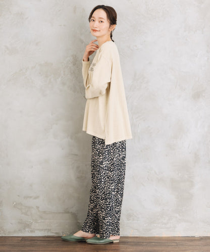 【sabstreet bis】【web限定】 ピグメント加工ロゴロンT