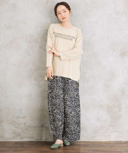 【sabstreet bis】【web限定】 ピグメント加工ロゴロンT