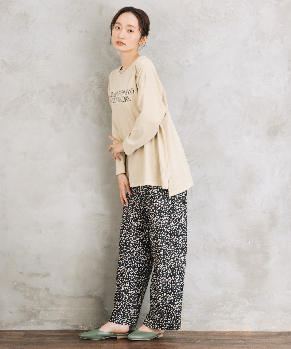 【sabstreet bis】【web限定】 ピグメント加工ロゴロンT