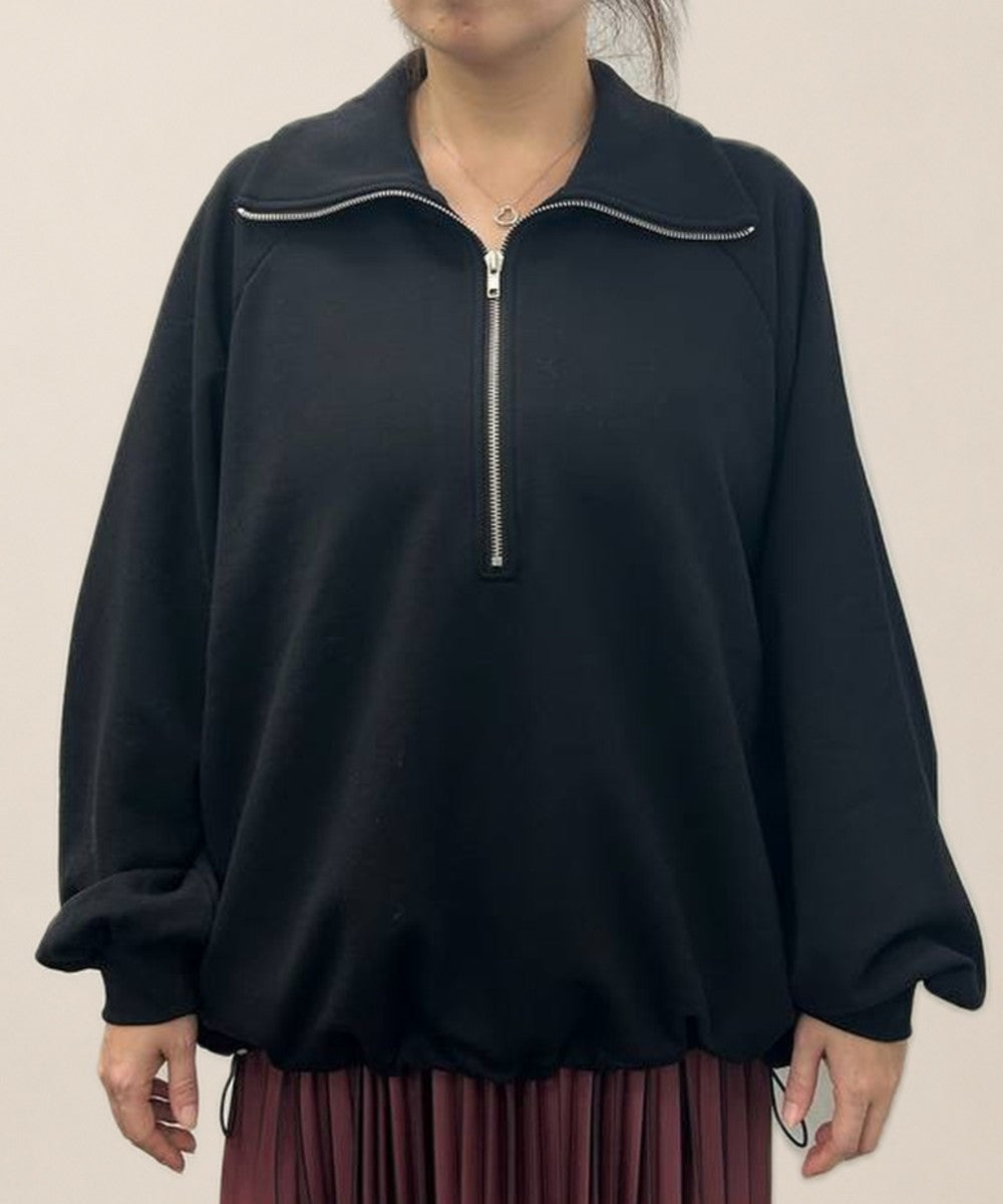 【sabstreet bis】【web限定】 ハーフジッププルオーバー