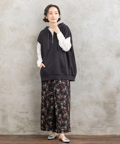 【sabstreet bis】【web限定】15号(3L) 裏毛フーディーベスト