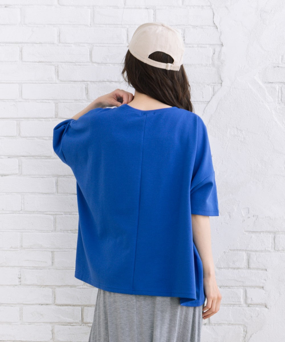 【sabstreet bis】【web限定】 【UV・吸水速乾・接触冷感】ロゴイレヘムプルオーバー