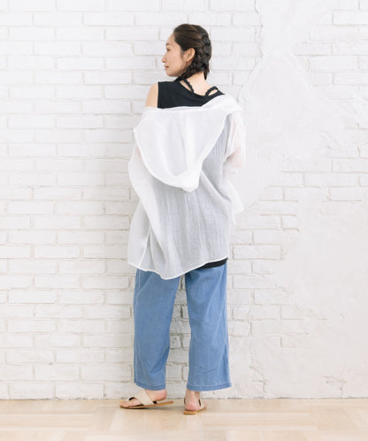 【sabstreet bis】【web限定】  (接触冷感)フラワーレースストラップタンクトップ