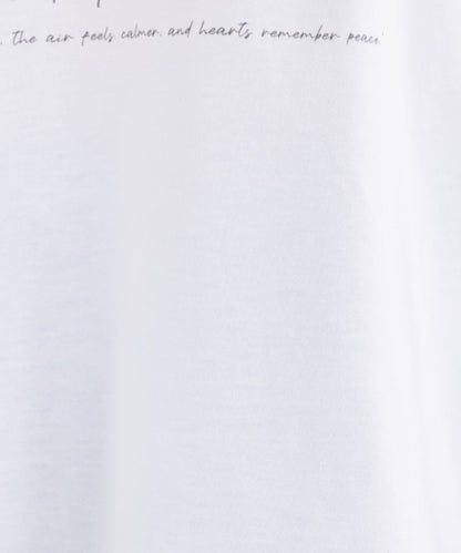 【sabstreet bis】【web限定】 【接触冷感・UV】フラワーフォトプリントTシャツ