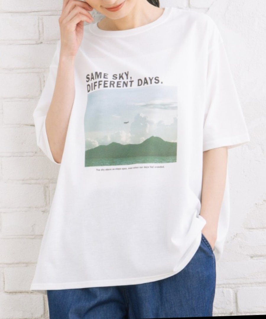 【sabstreet bis】【web限定】 【接触冷感・UV】アソートフォトプリントTシャツ