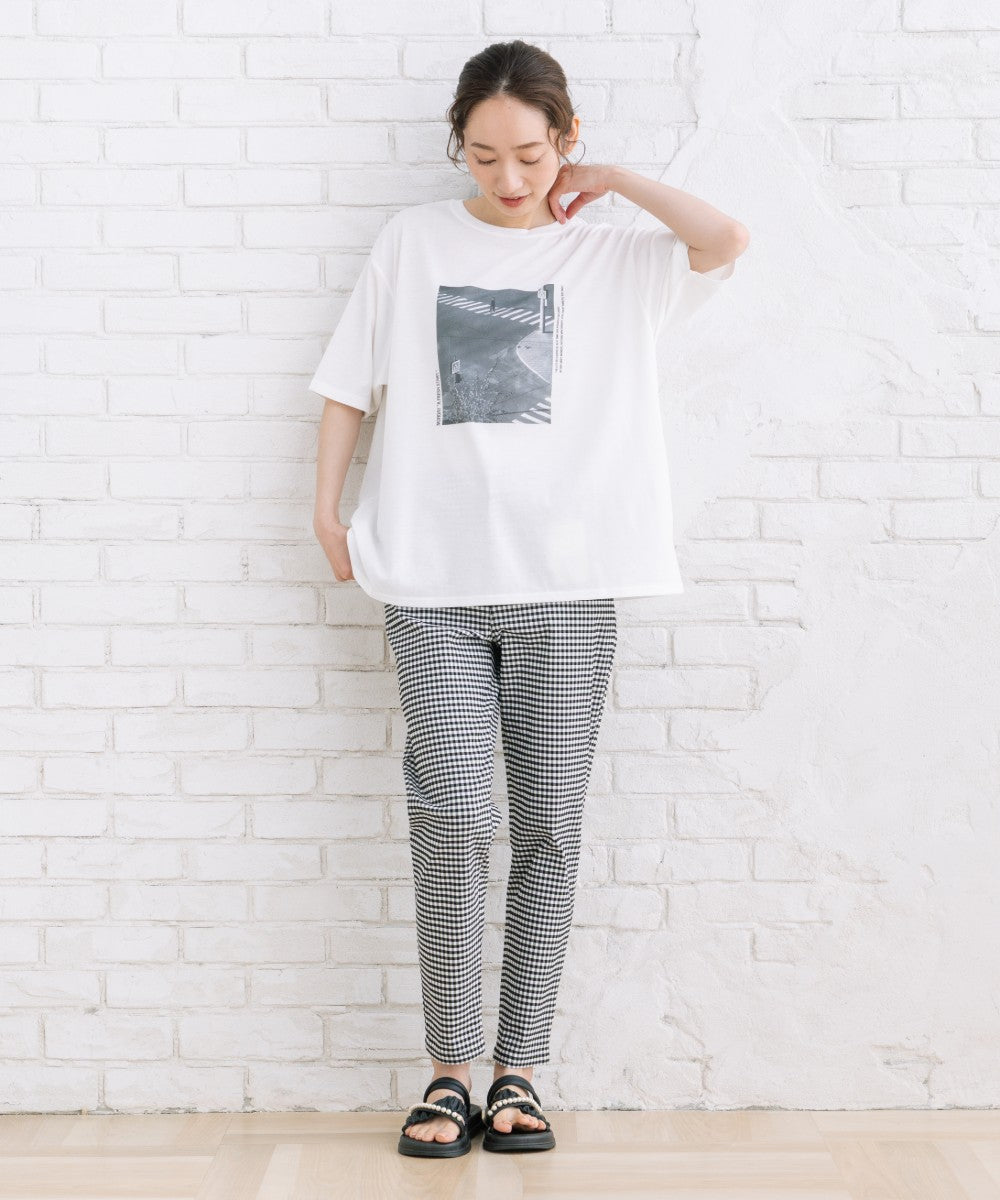 【sabstreet bis】【web限定】 【接触冷感・UV】アソートフォトプリントTシャツ