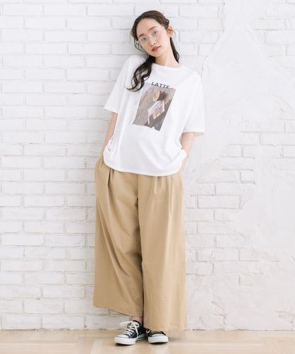 【sabstreet bis】【web限定】 【接触冷感・UV】アソートフォトプリントTシャツ