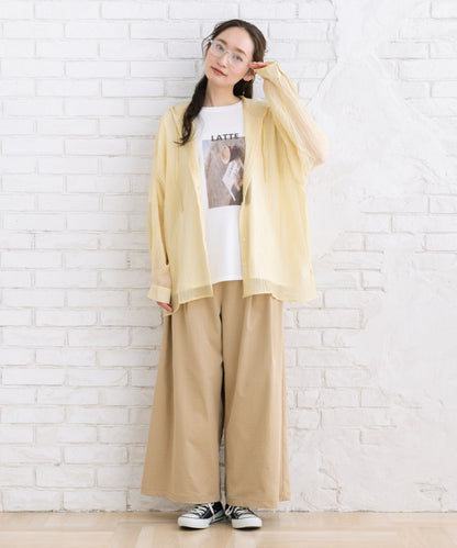 【sabstreet bis】【web限定】 【接触冷感・UV】アソートフォトプリントTシャツ