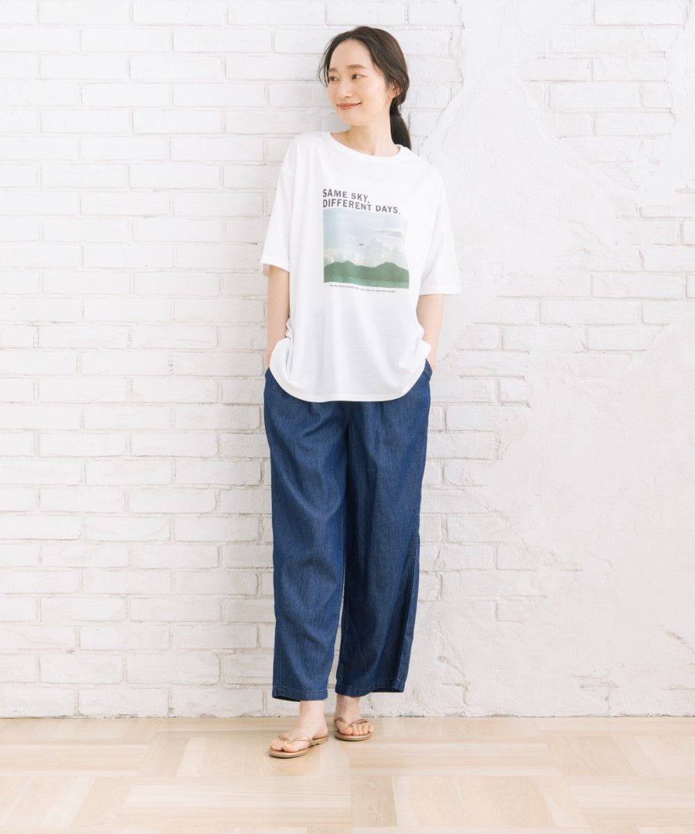 【sabstreet bis】【web限定】 【接触冷感・UV】アソートフォトプリントTシャツ